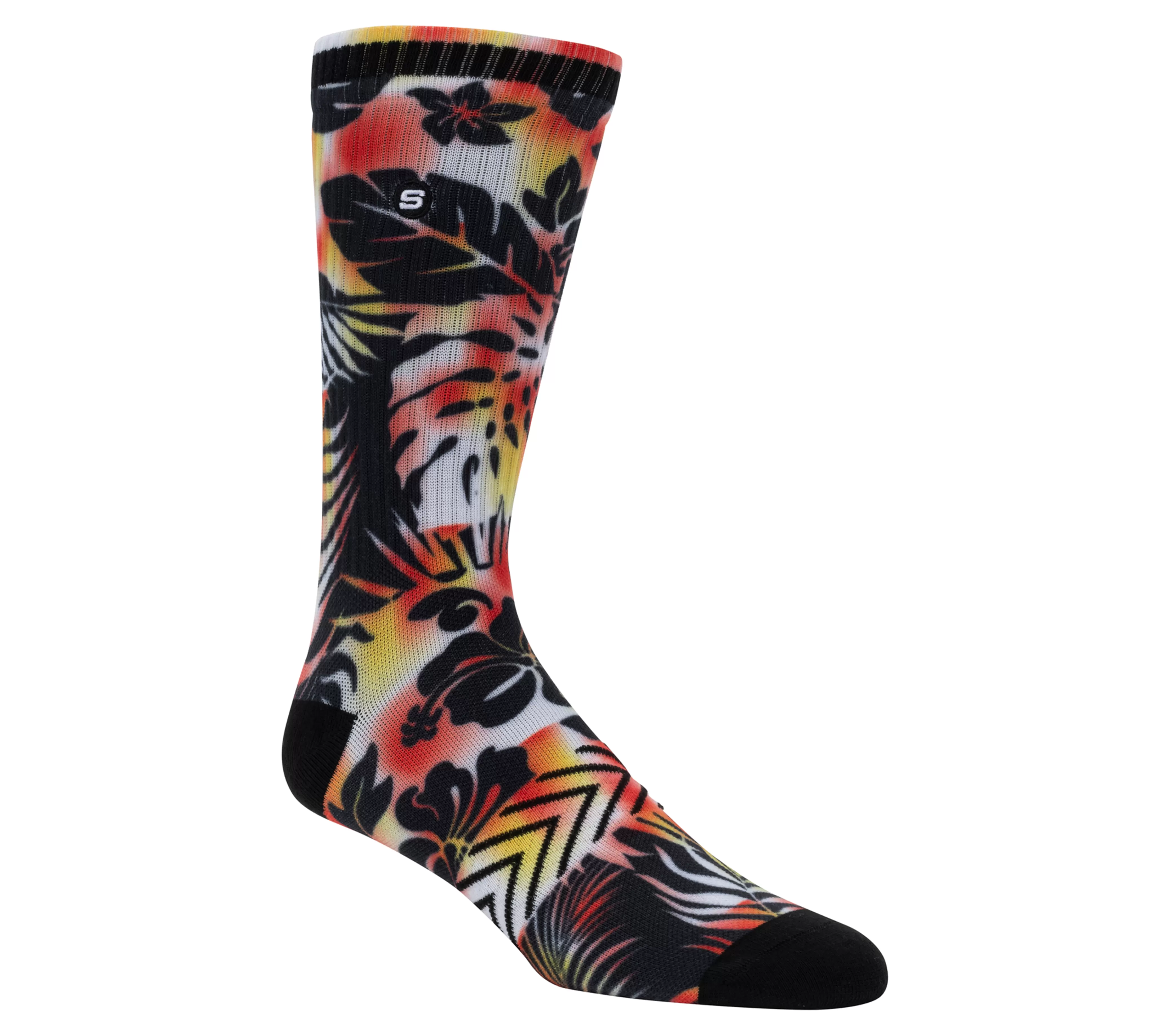 SKECHERS Aloha Tie-Dye Crew Socks - 1 Pair | Hombre Calcetines | Accesorios