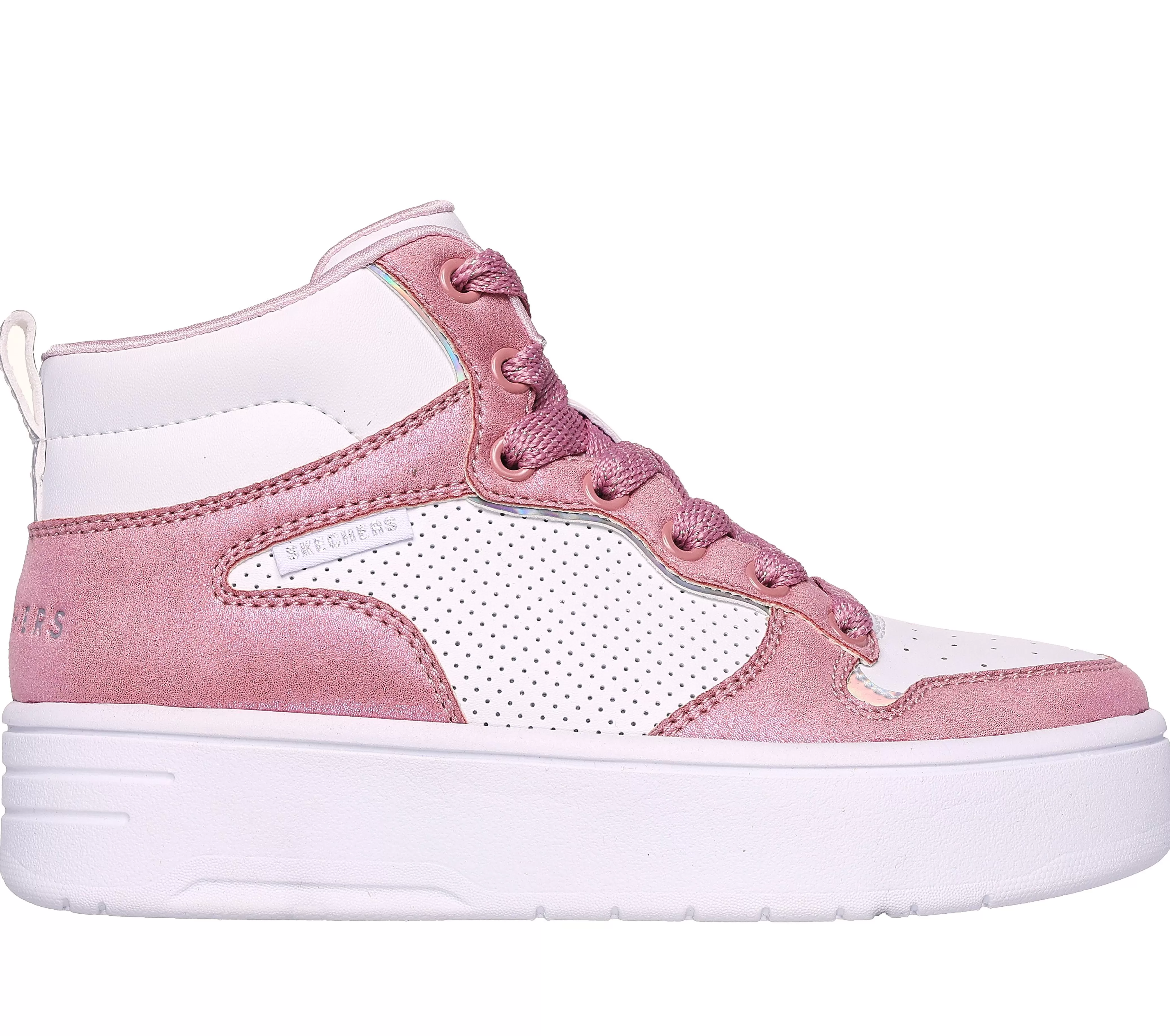 SKECHERS Court High - Shine Kicks | Niños Zapatillas