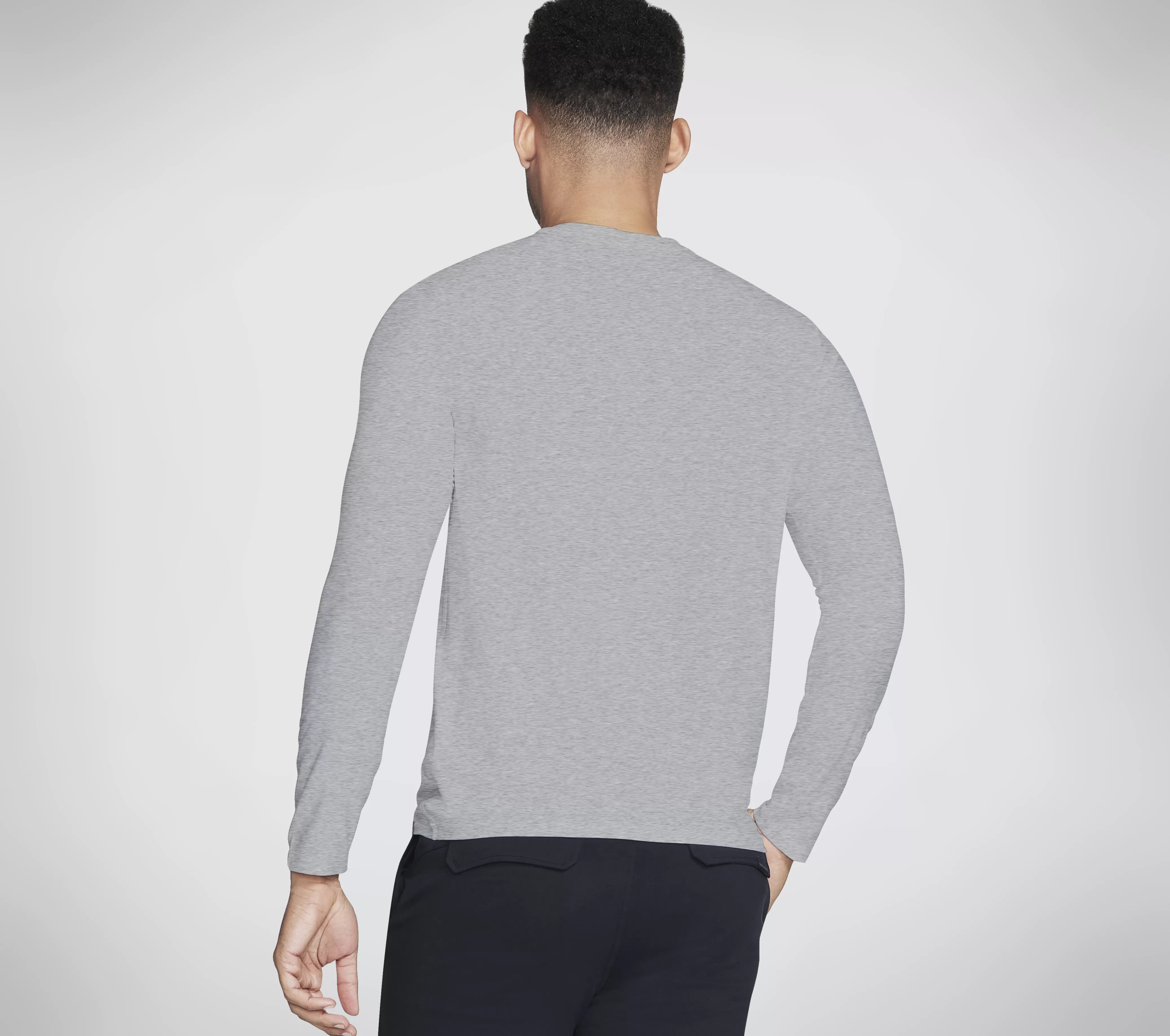 SKECHERS GO DRI All Day Long Sleeve Tee | Hombre Partes De Arriba | Partes De Arriba