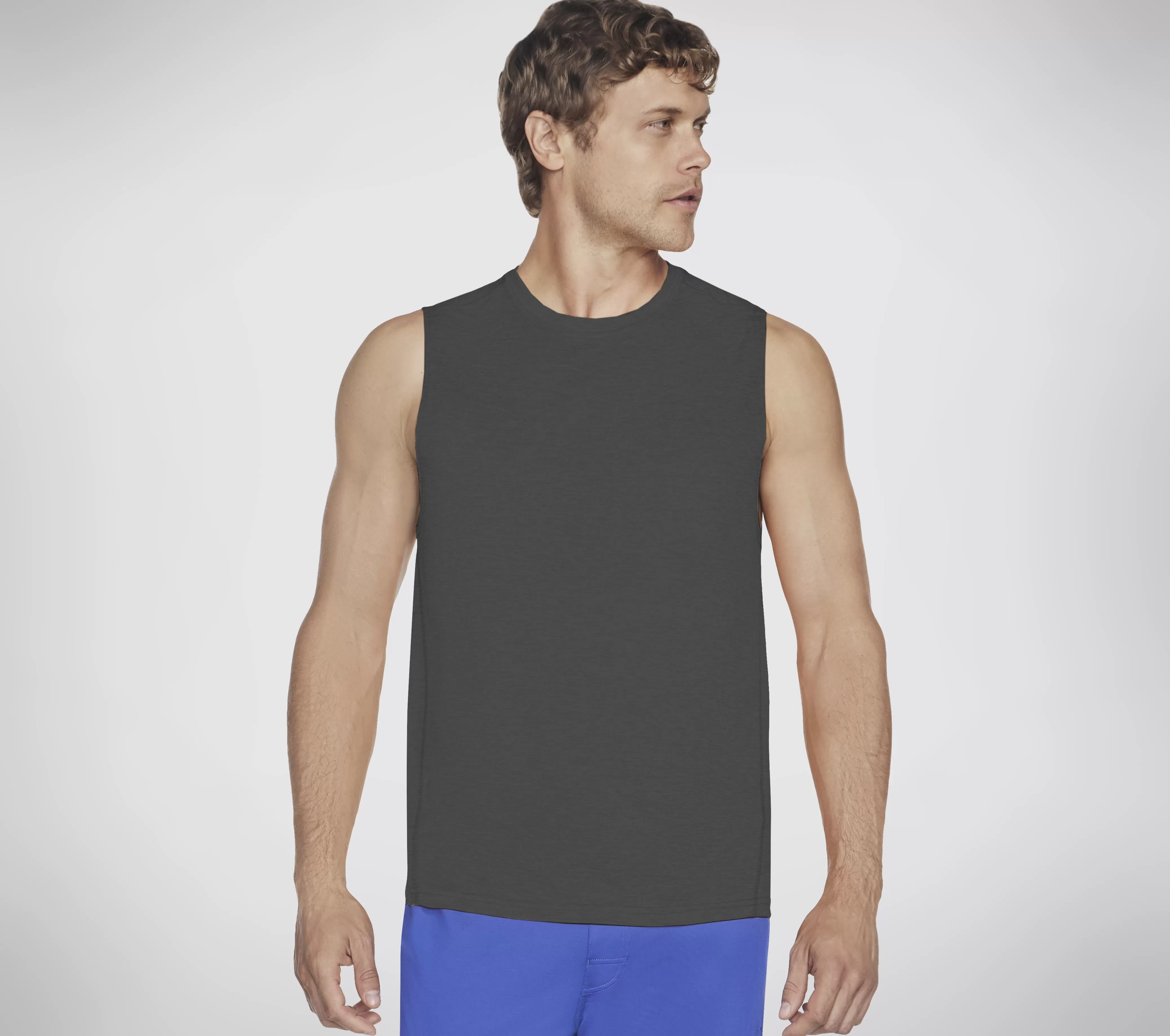 SKECHERS GO DRI Charge Muscle Tank | Hombre Partes De Arriba | Partes De Arriba