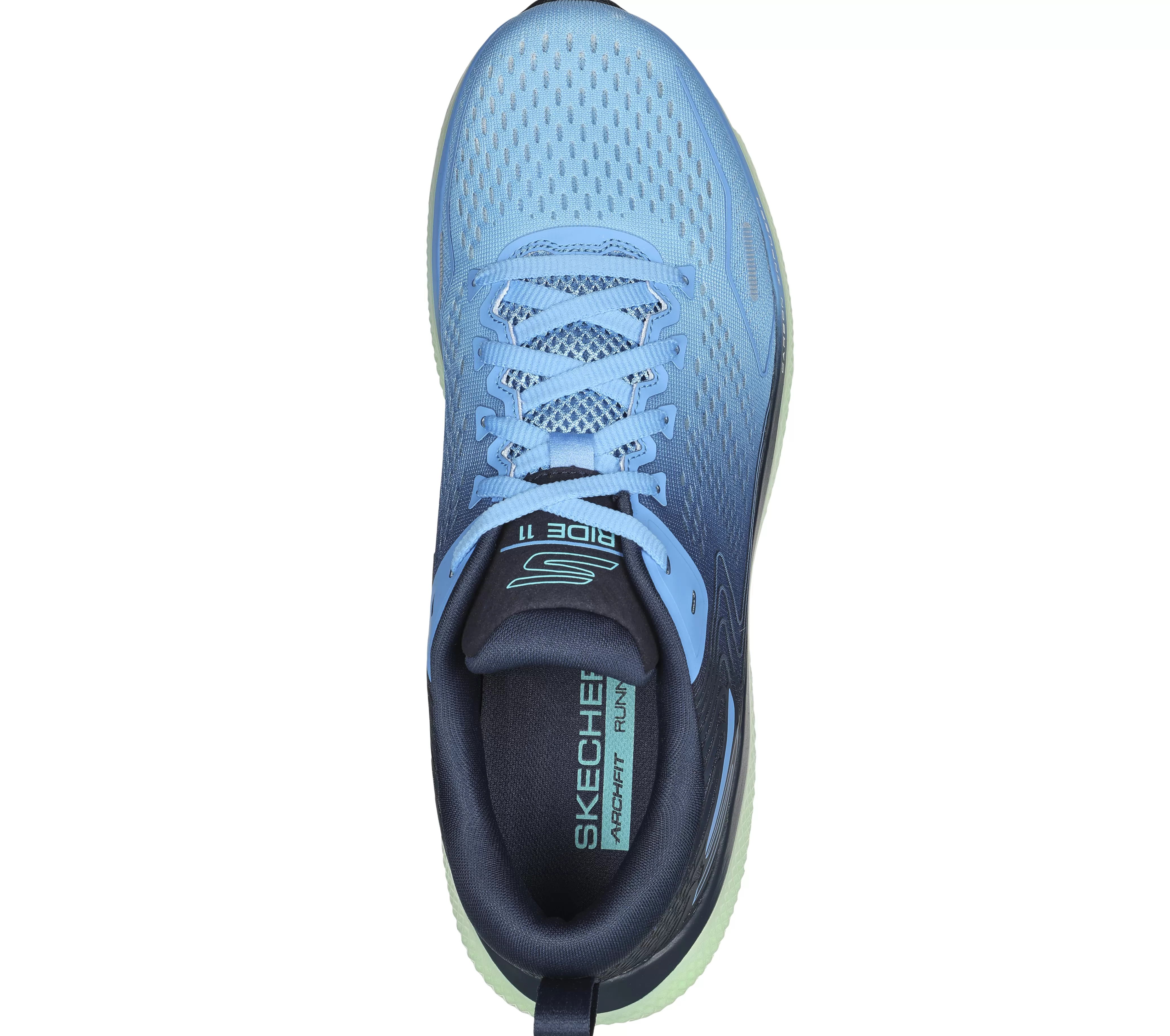 SKECHERS GO RUN Ride 11 | Hombre Con Cordones | Zapatillas De Deporte