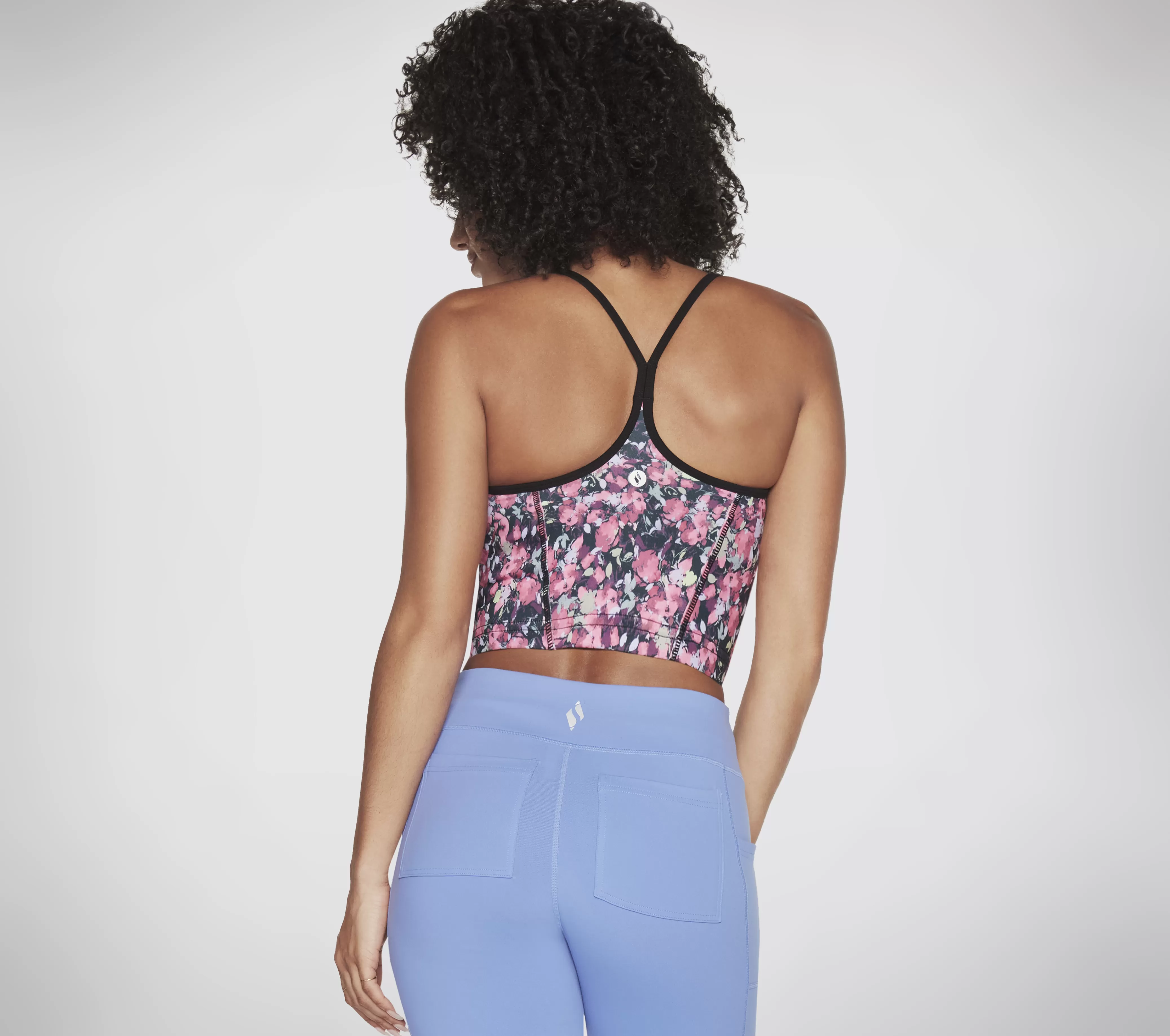SKECHERS GO STRETCH Fantasy Fields Racerback Bra | Mujer Tops Y Partes De Arriba | Tops Y Partes De Arriba