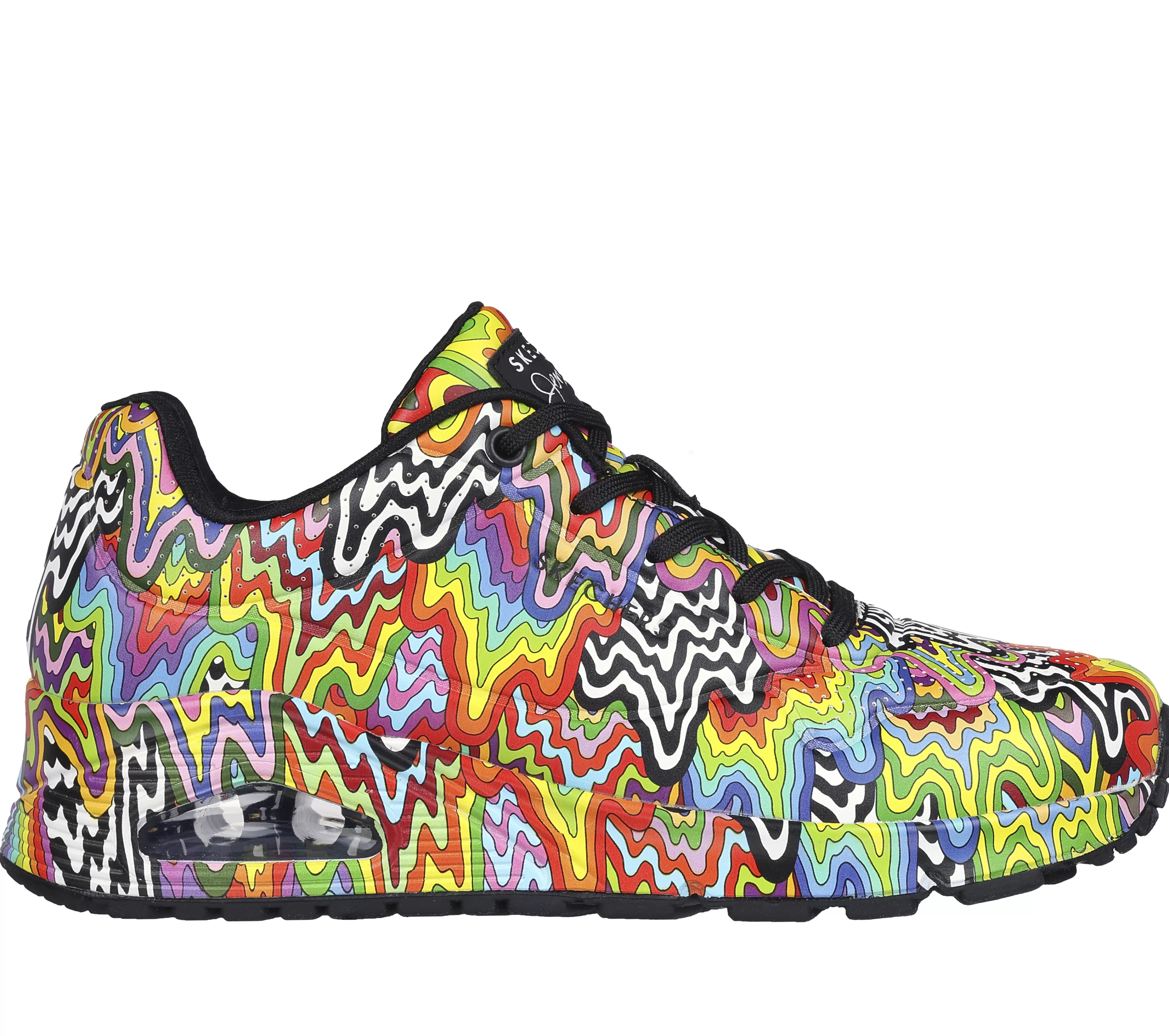 SKECHERS Jen Stark: Uno - Infinite Drip | Mujer Con Cordones | Zapatillas Casual