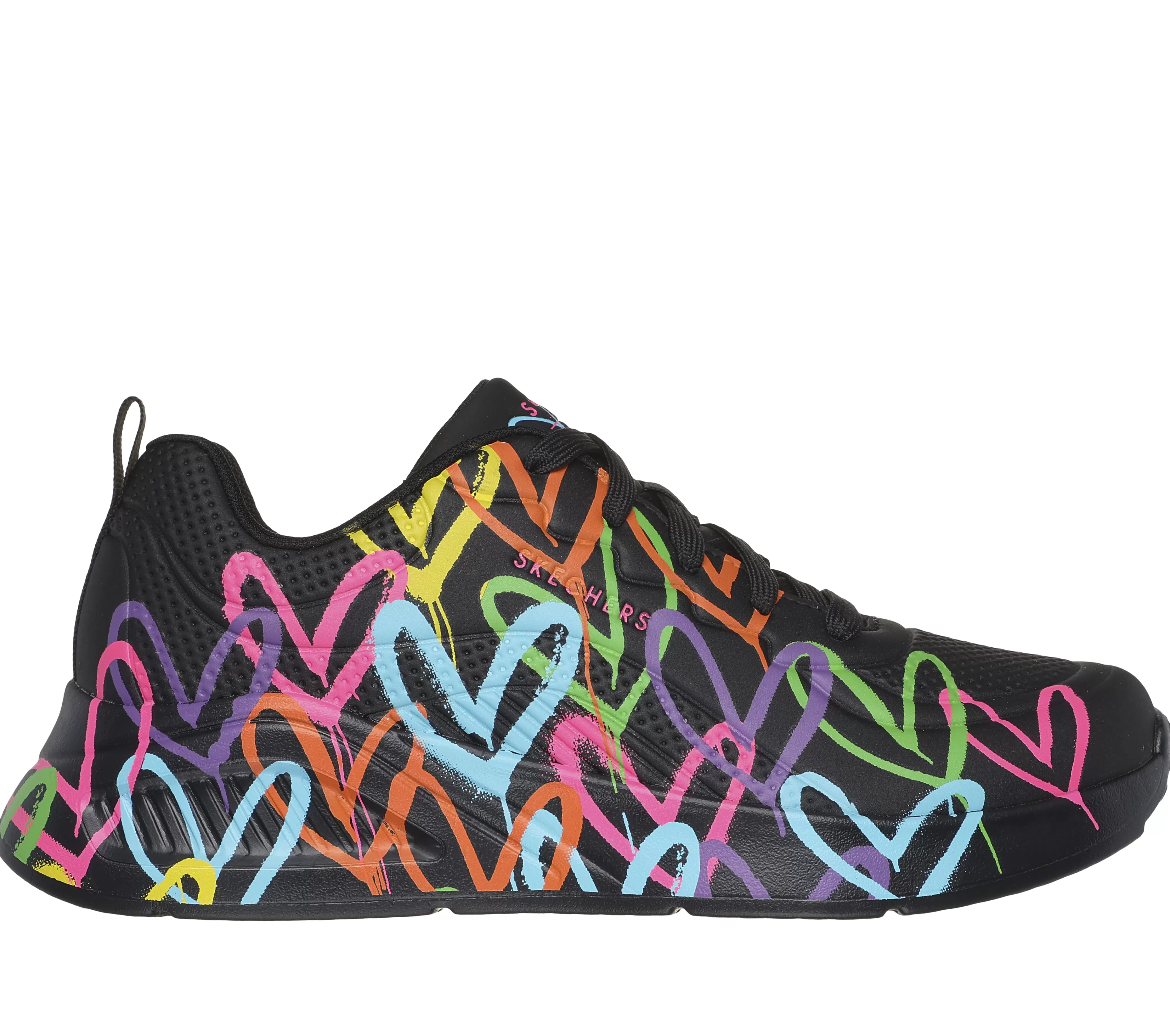 SKECHERS JGoldcrown: Uno Lite - Heart Of Hearts | Mujer Con Cordones | Zapatillas Casual