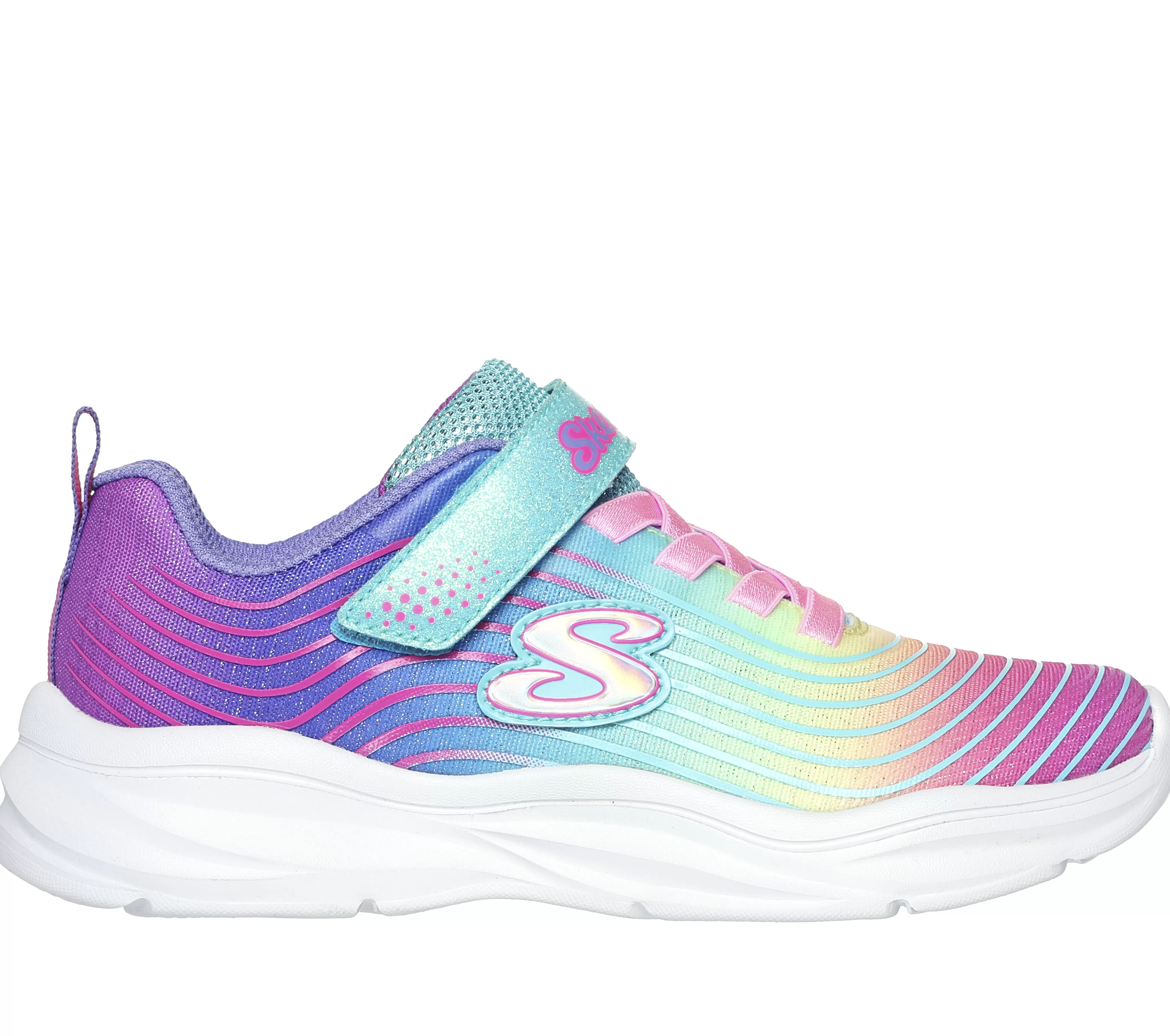 SKECHERS Power Jams - Pastel Speed | Niños Sin Cordones | Zapatillas