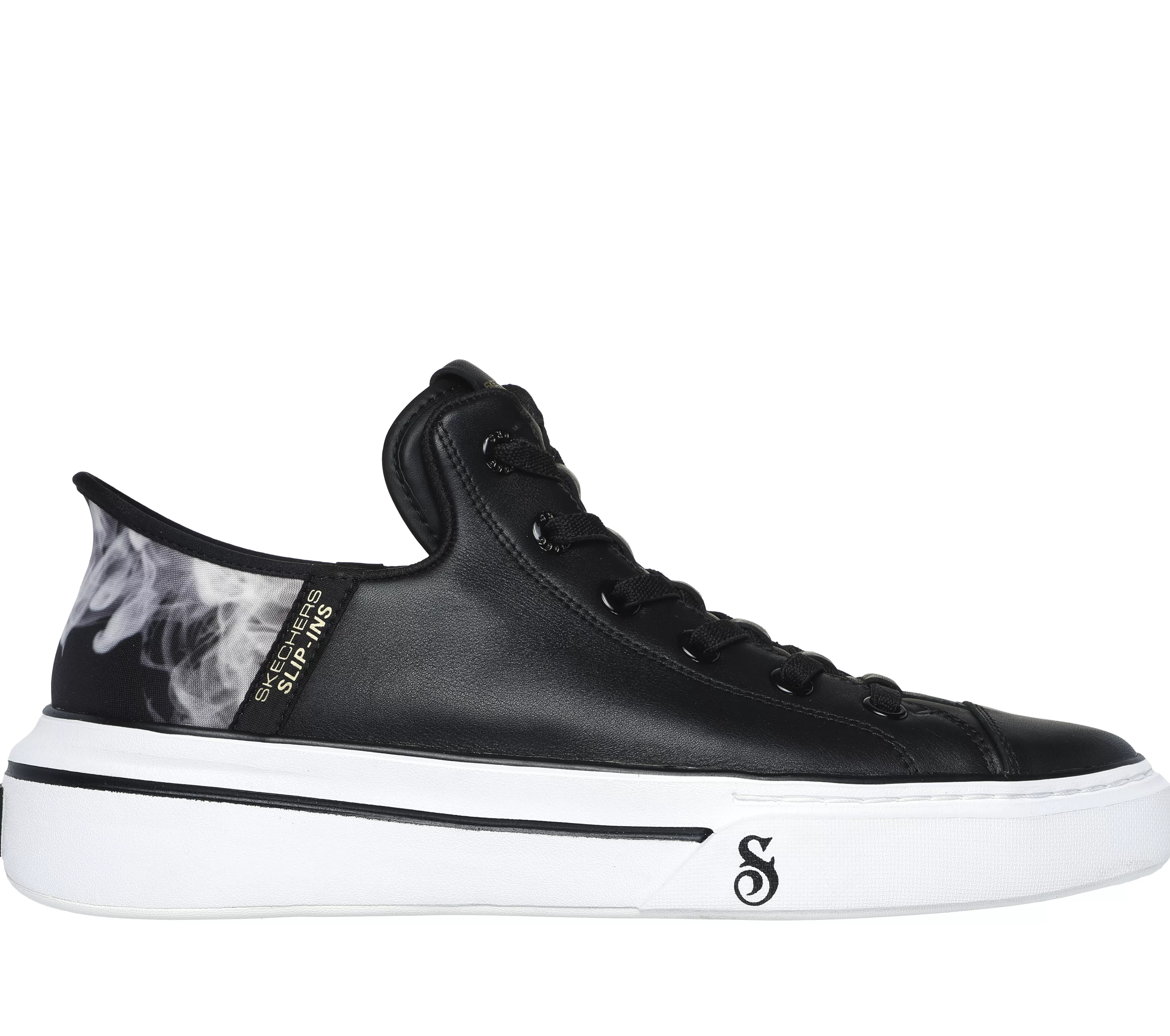 SKECHERS Premium Leather Slip-ins: Snoop One - OG | Hombre Sin Cordones | Zapatillas Casual
