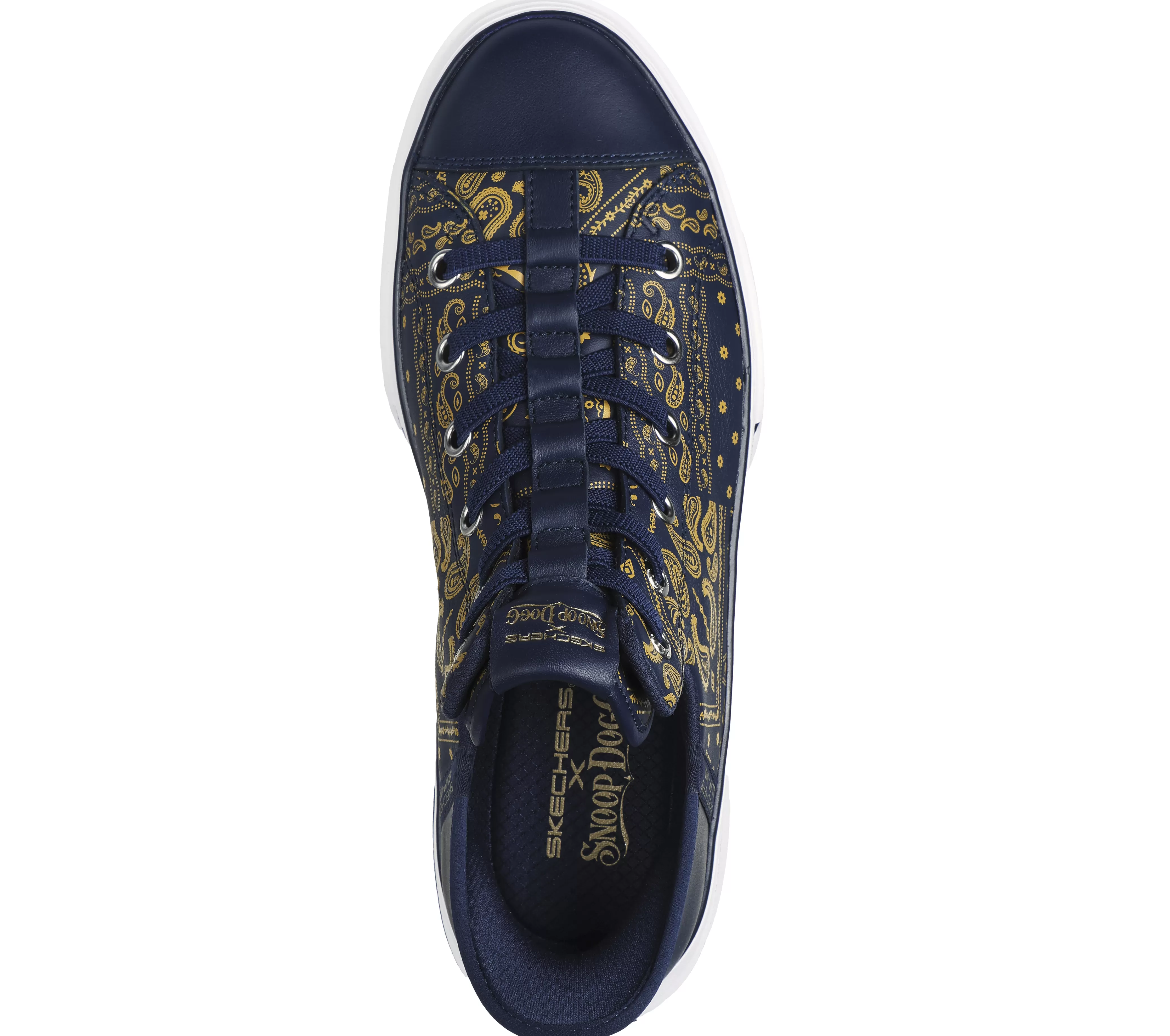 SKECHERS Premium Leather Slip-ins Snoop One - Double G | Hombre Sin Cordones | Zapatillas Casual