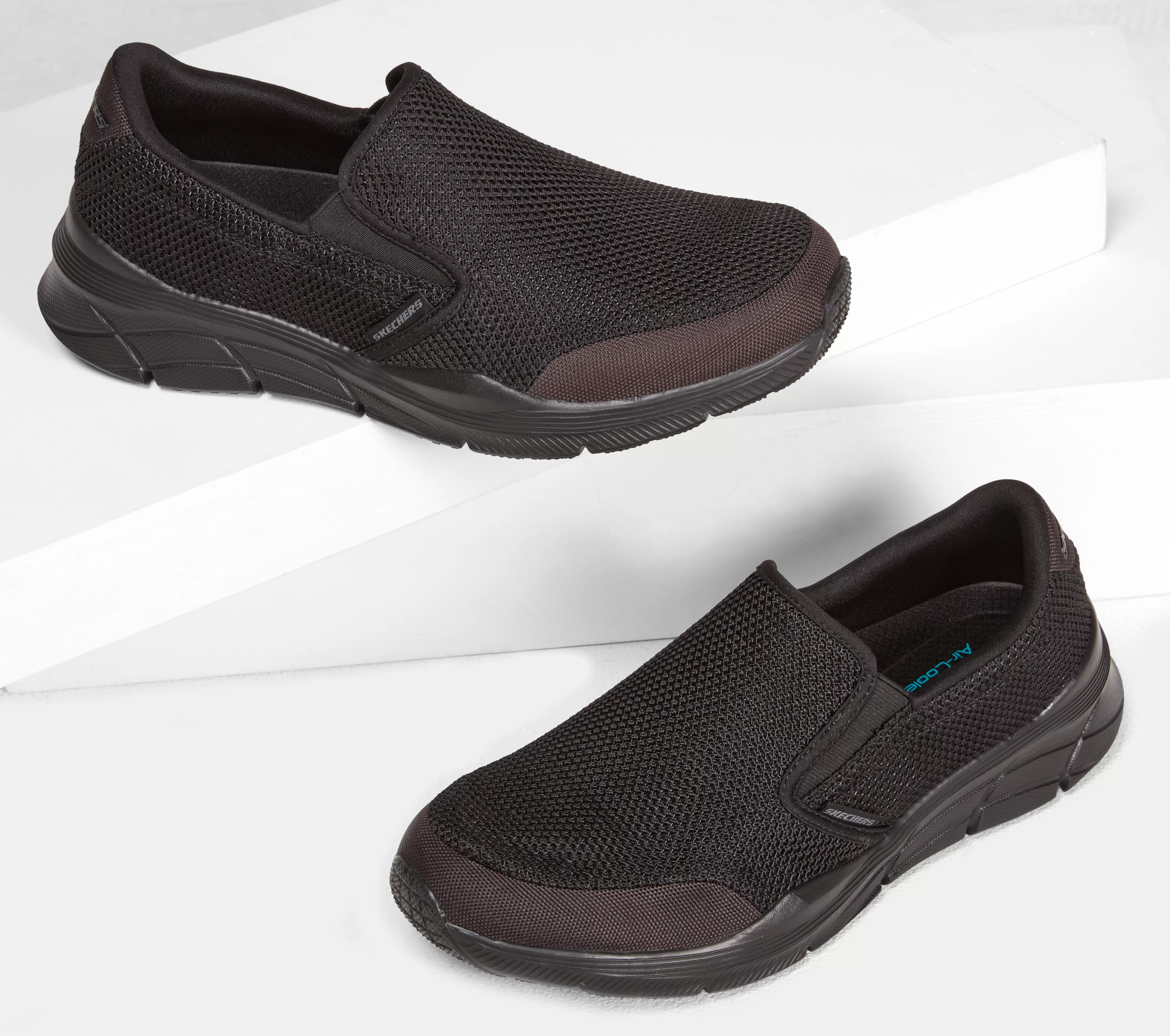 SKECHERS Relaxed Fit: Equalizer 4.0 - Krimlin | Hombre Sin Cordones | Zapatillas Casual