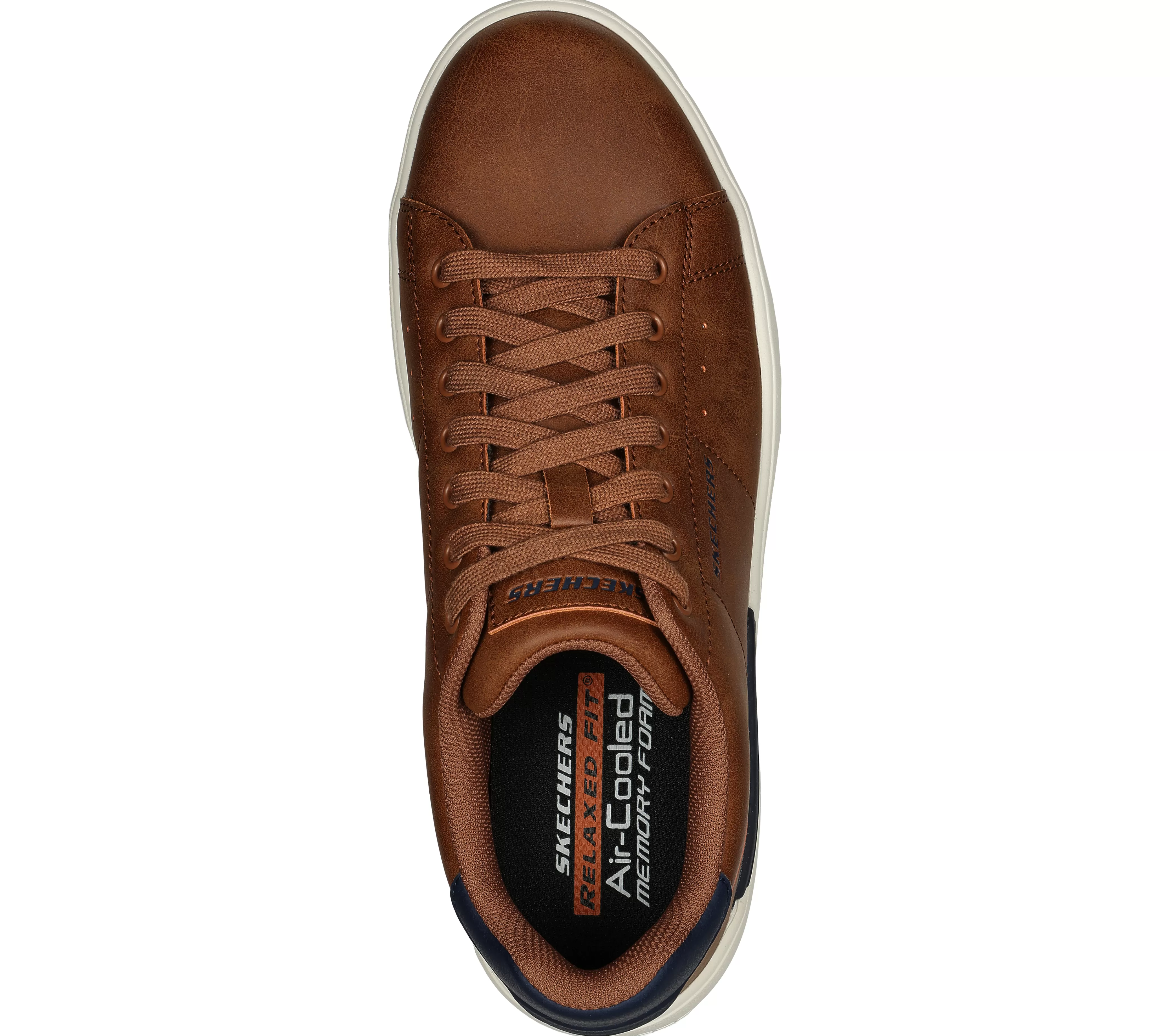 SKECHERS Relaxed Fit: Verloma - Bening | Hombre Con Cordones | Zapatillas Casual