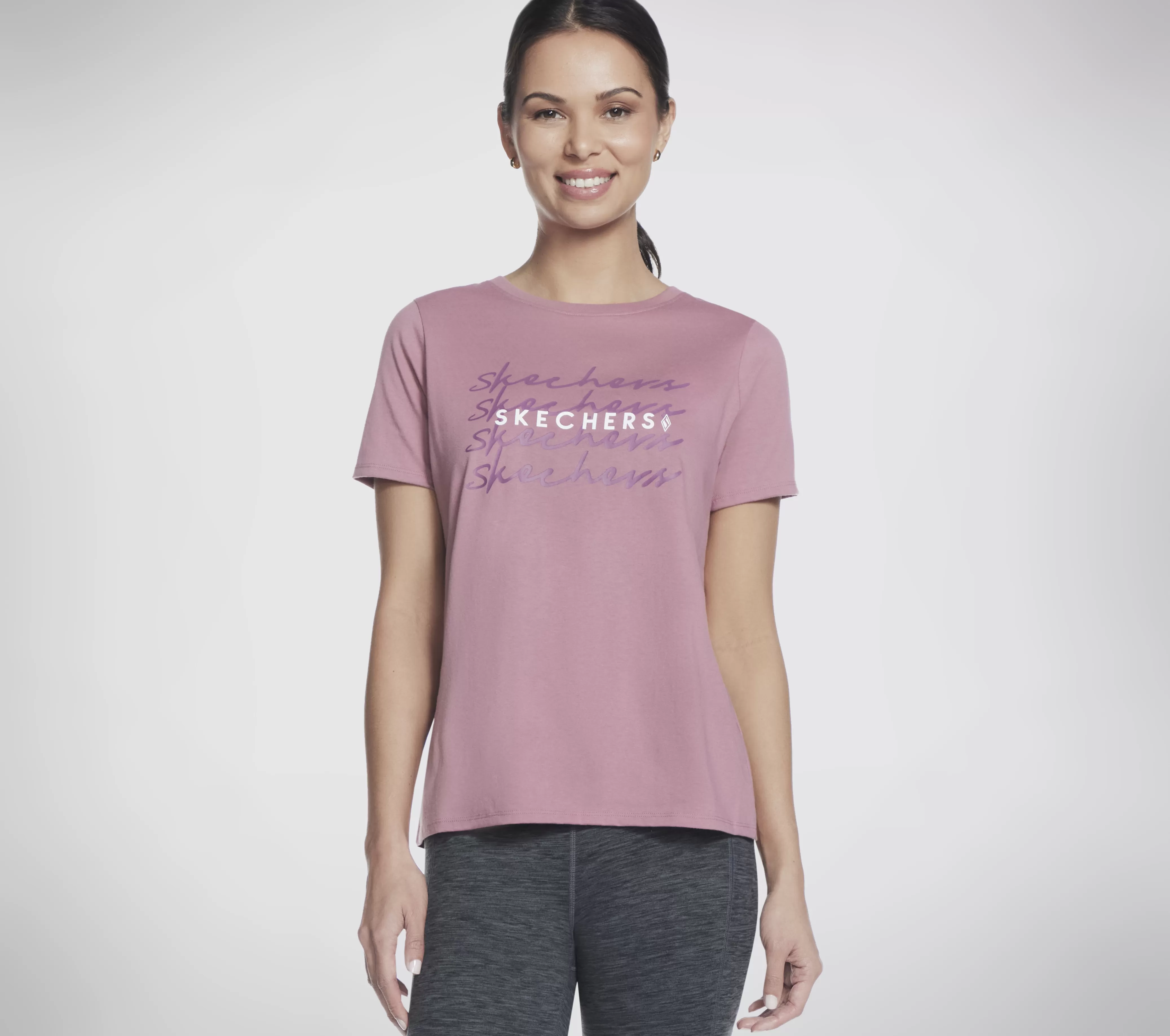 SKECHERS Repeat Tee | Mujer Tops Y Partes De Arriba | Tops Y Partes De Arriba