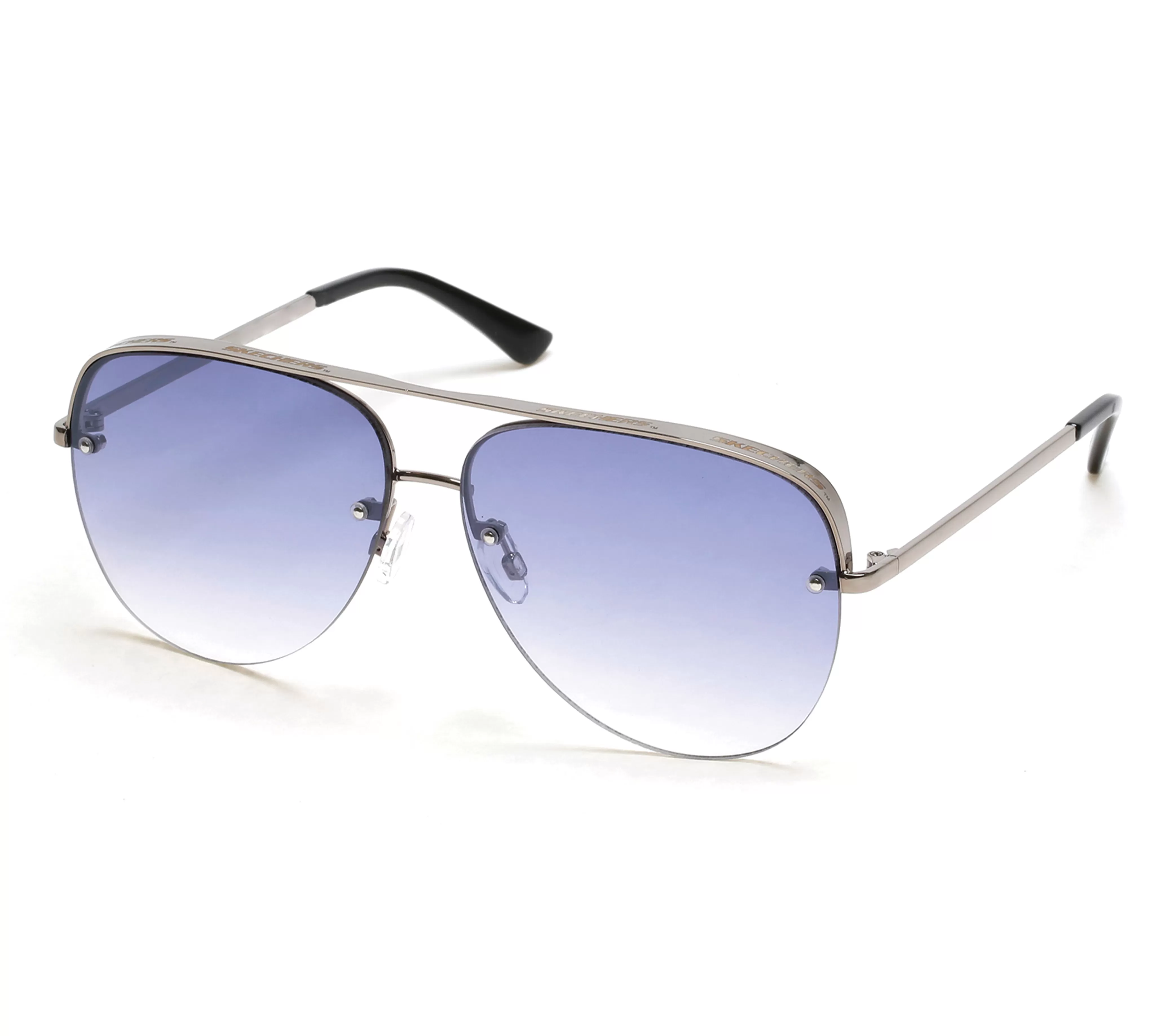 SKECHERS Semi-Rimless Metal Aviator | Gafas De Sol