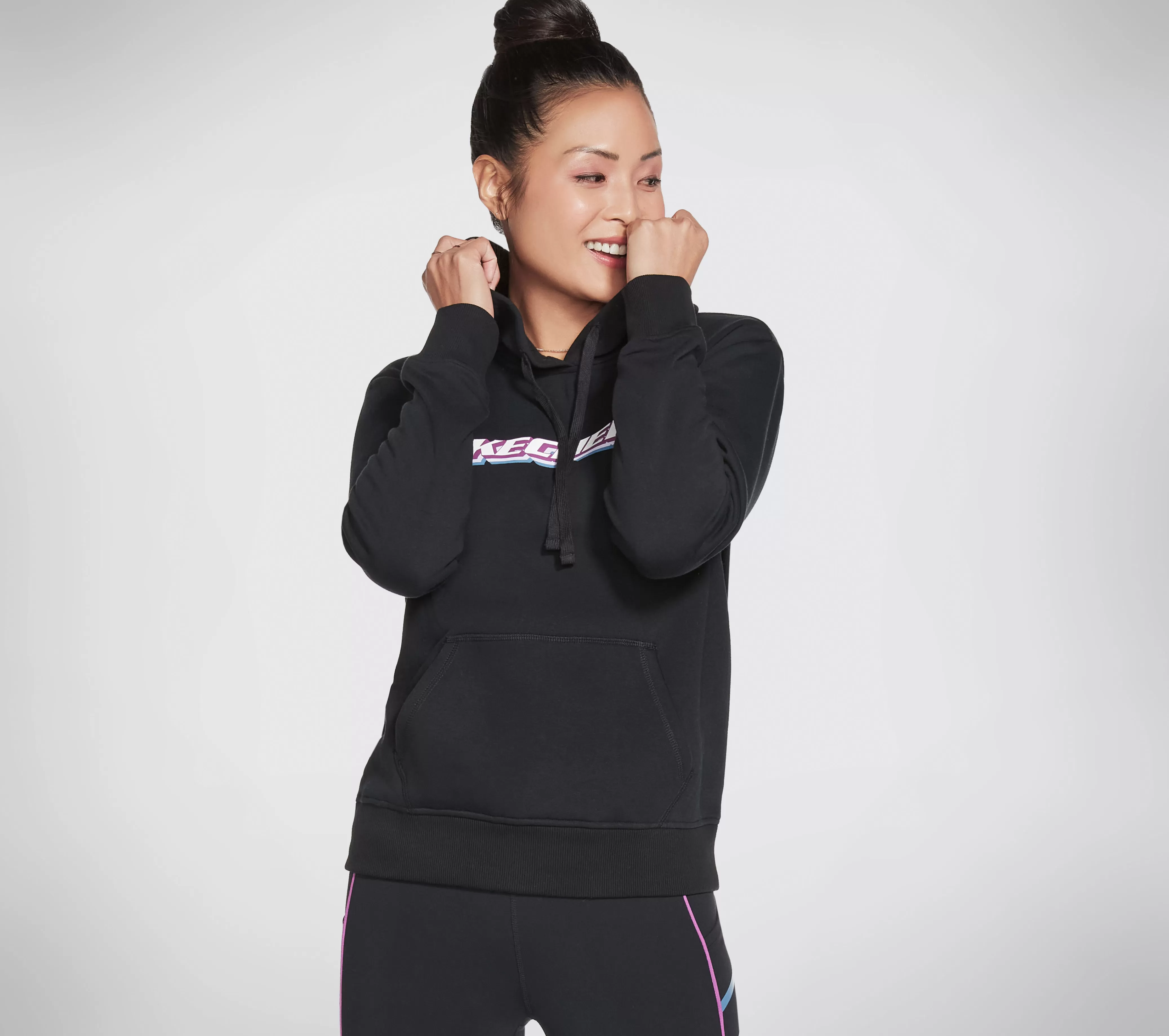 SKECHERS Apparel Block Heritage Pullover Hoodie | Mujer Tops Y Partes De Arriba | Tops Y Partes De Arriba