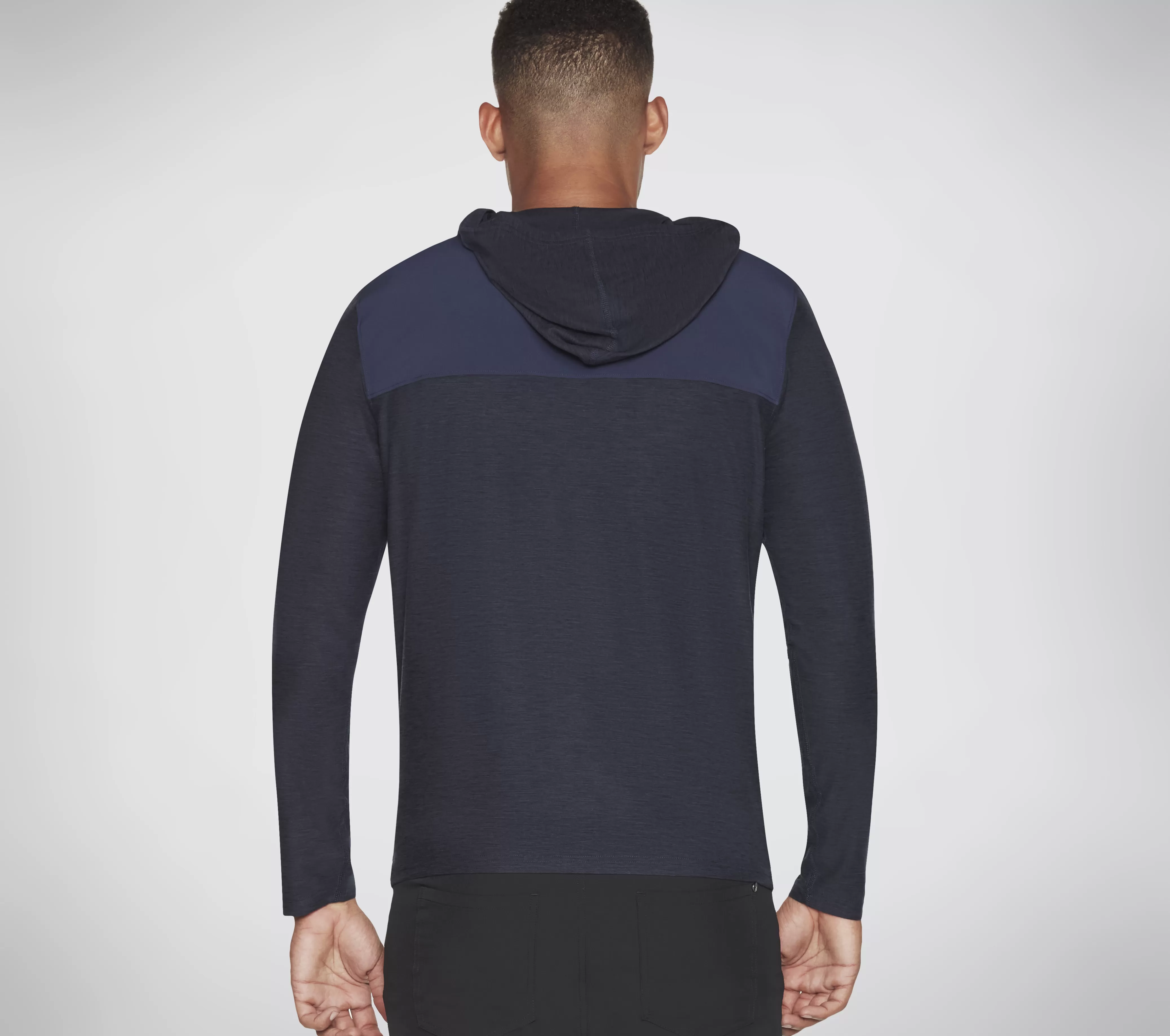 SKECHERS SKECH-KNITS ULTRA GO Lite Full Zip Hoodie | Hombre Partes De Arriba | Partes De Arriba