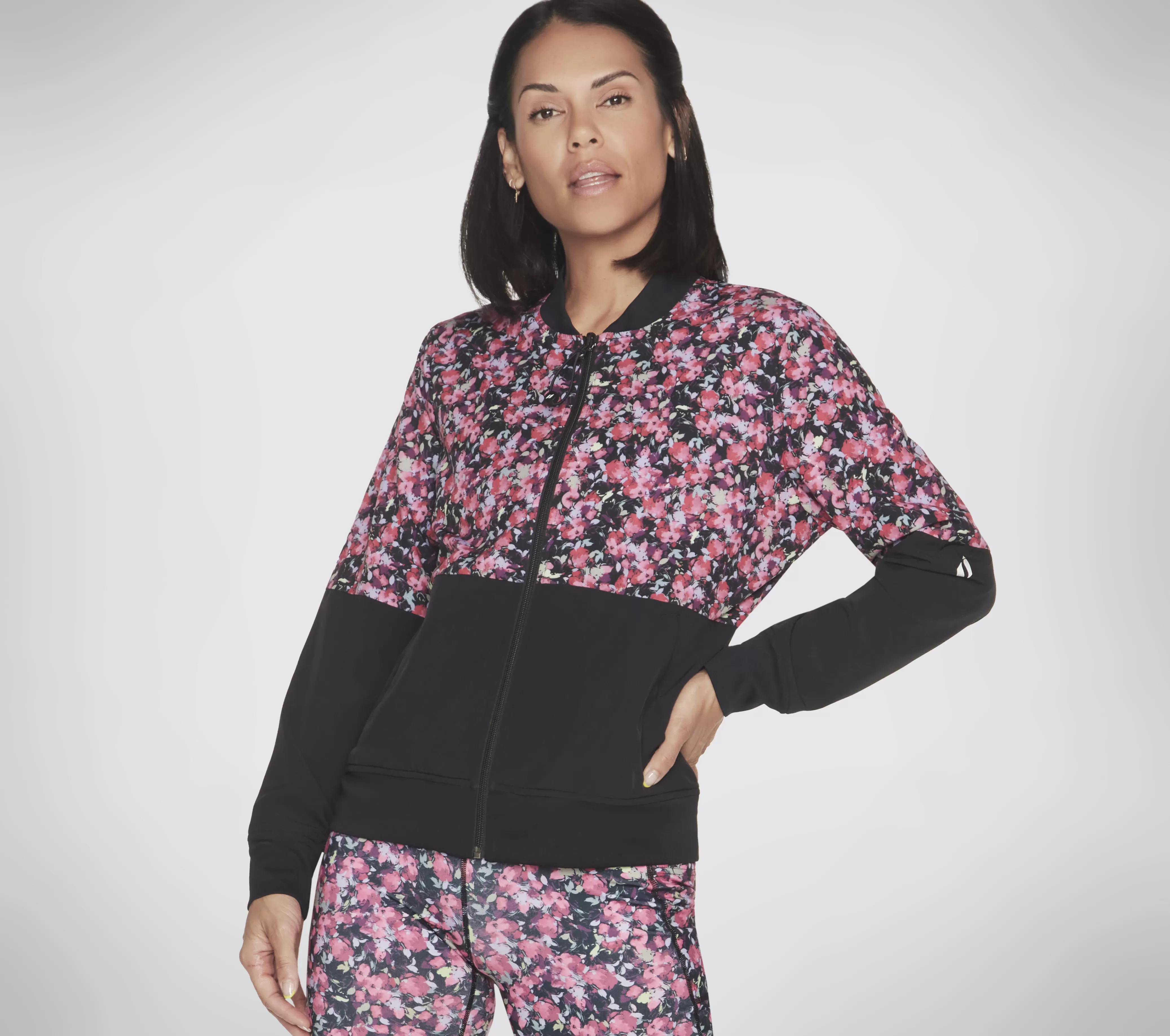 SKECHERS Skechweave Fantasy Fields Jacket | Mujer Tops Y Partes De Arriba | Tops Y Partes De Arriba