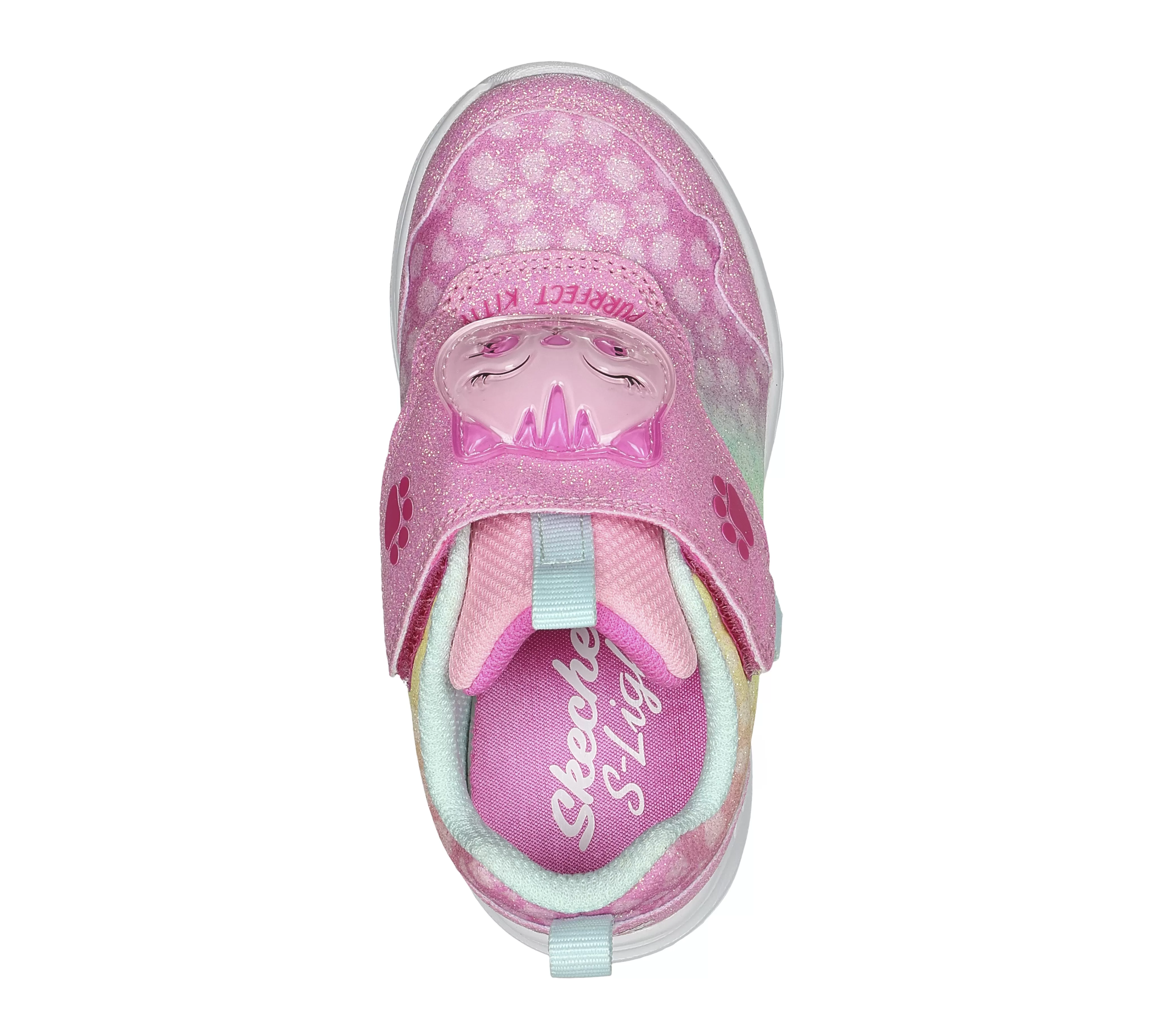 SKECHERS S-Lights: Glimmer Kicks - Skech Pets | Niños Sin Cordones | Con Luces
