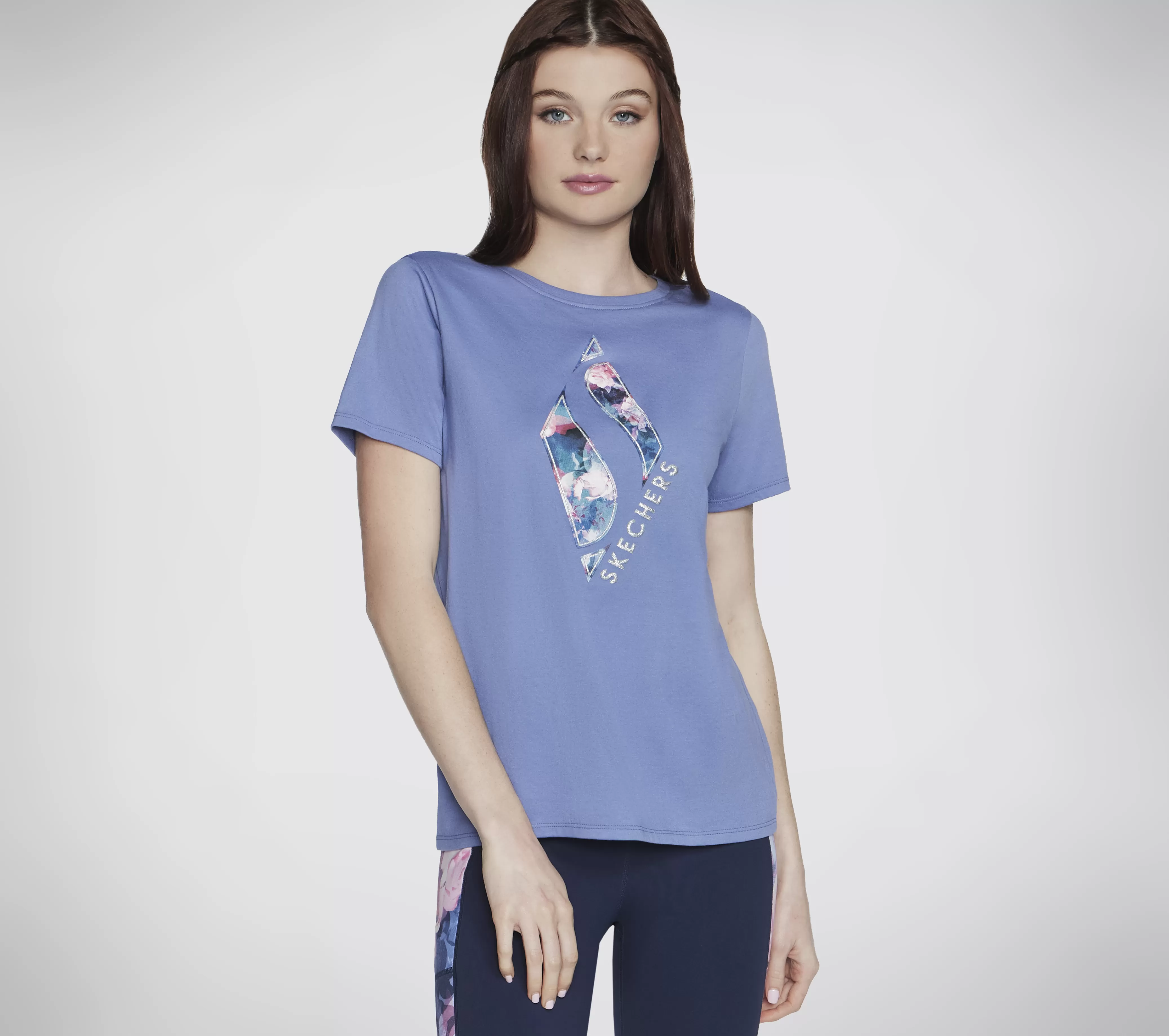 SKECHERS Summer Rose Tee | Mujer Tops Y Partes De Arriba | Tops Y Partes De Arriba