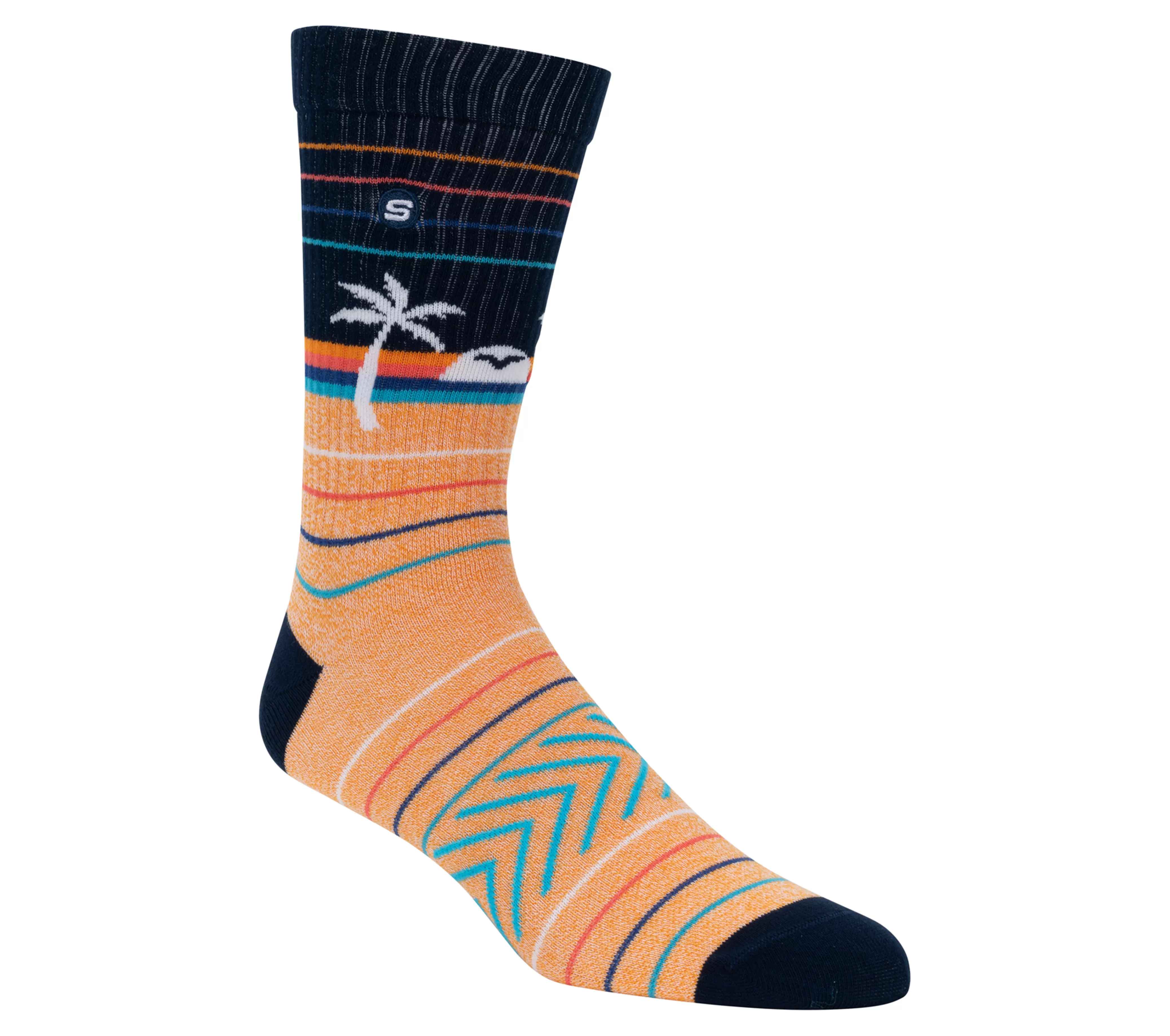 SKECHERS Sunset Crew Socks - 1 Pair | Hombre Calcetines | Accesorios