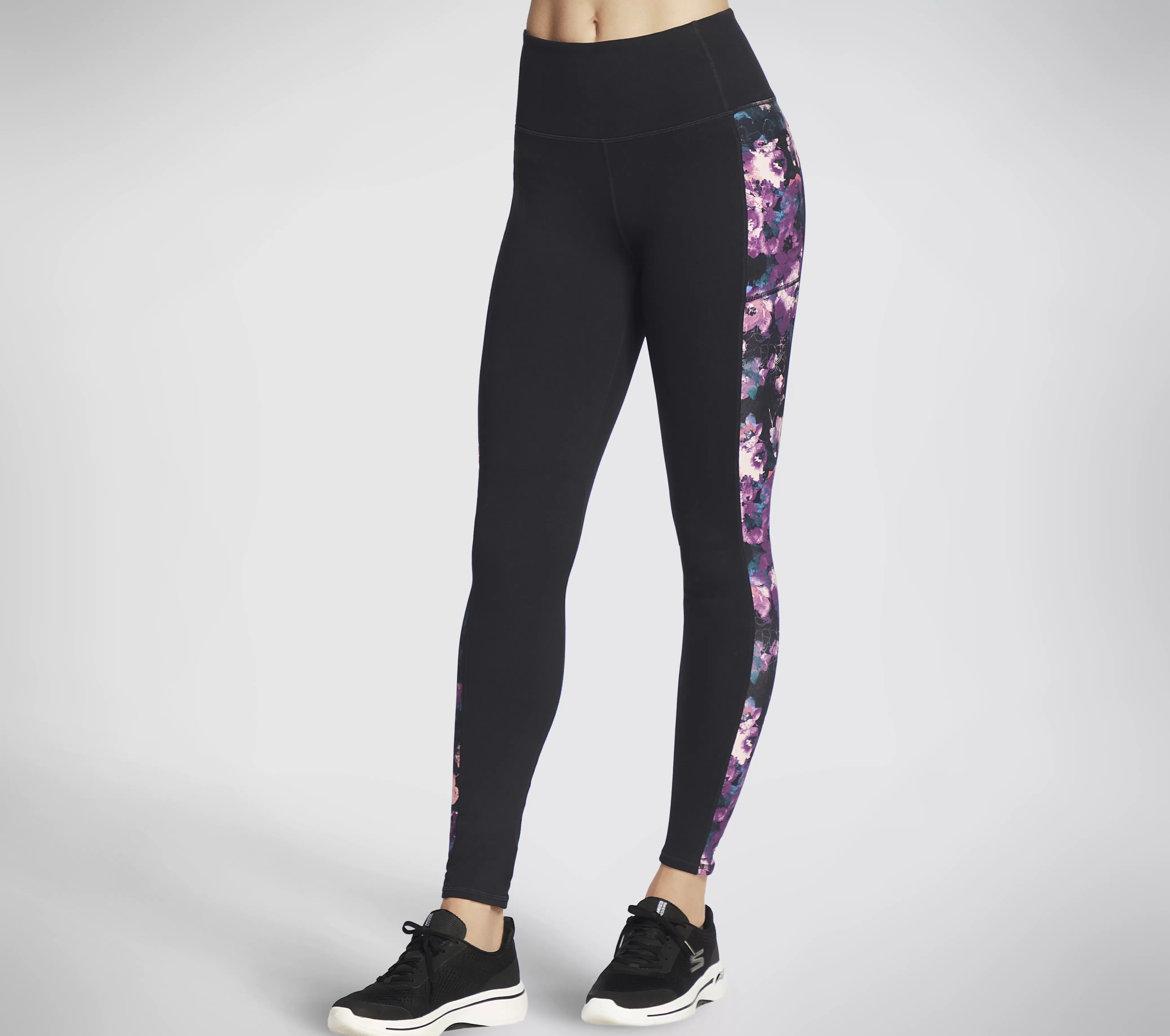 SKECHERS The GO WALK Linear Floral FL HW Legging | Mujer Partes De Abajo | Partes De Abajo