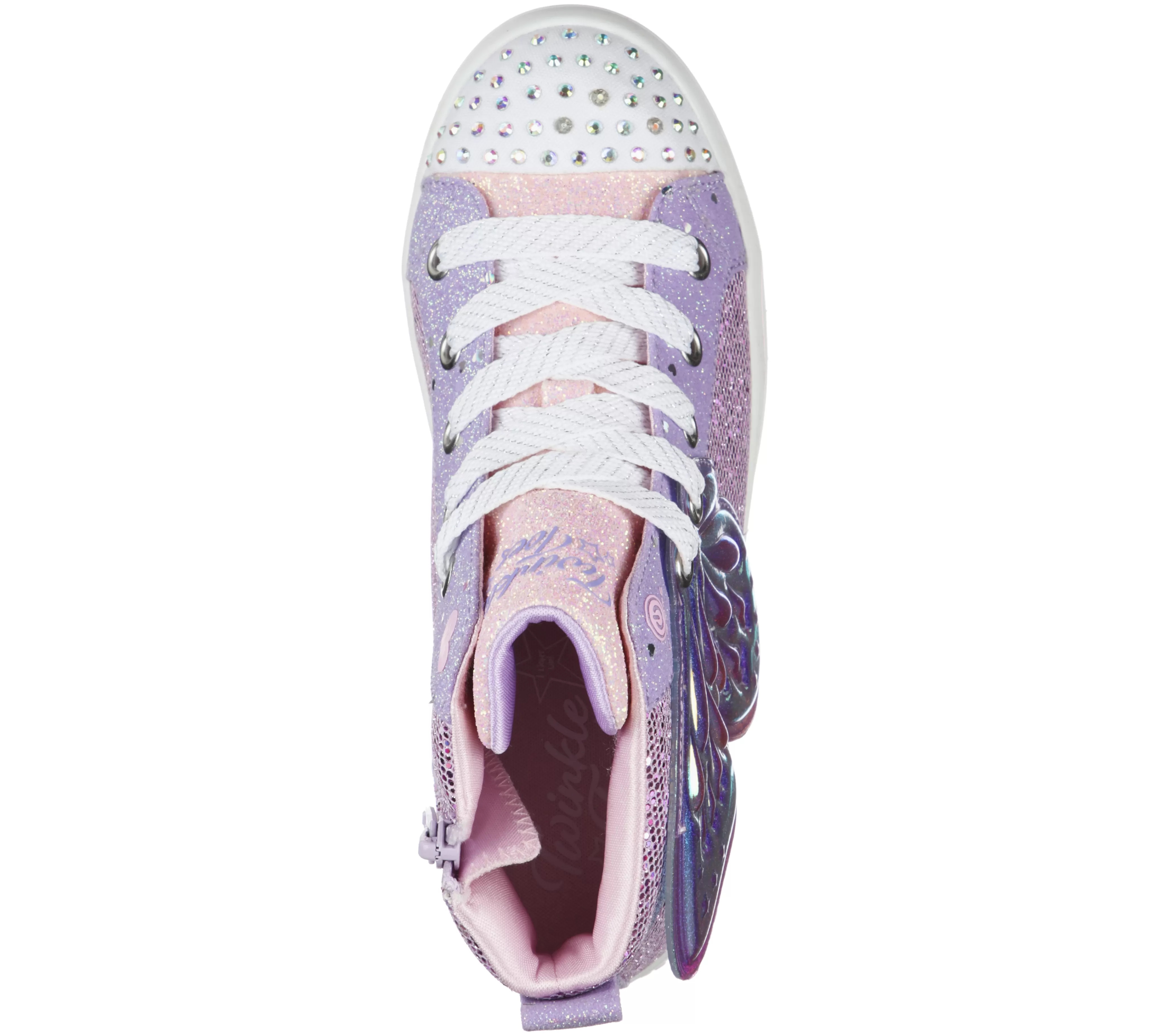 SKECHERS Twinkle Toes: Twi-Lites 2.0 - Butterfly Wishes | Niños Con Cordones | Con Luces
