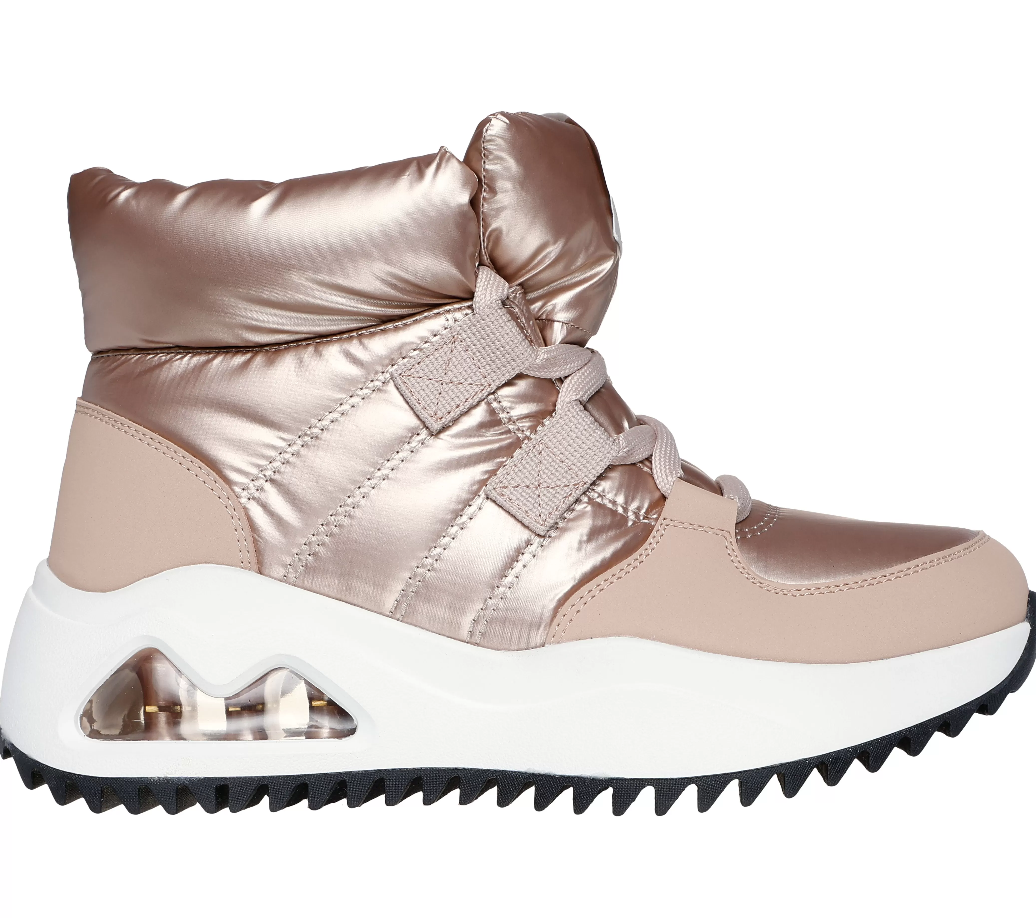 SKECHERS Uno Peaks - Moon Puffz | Mujer Con Cordones | Botas