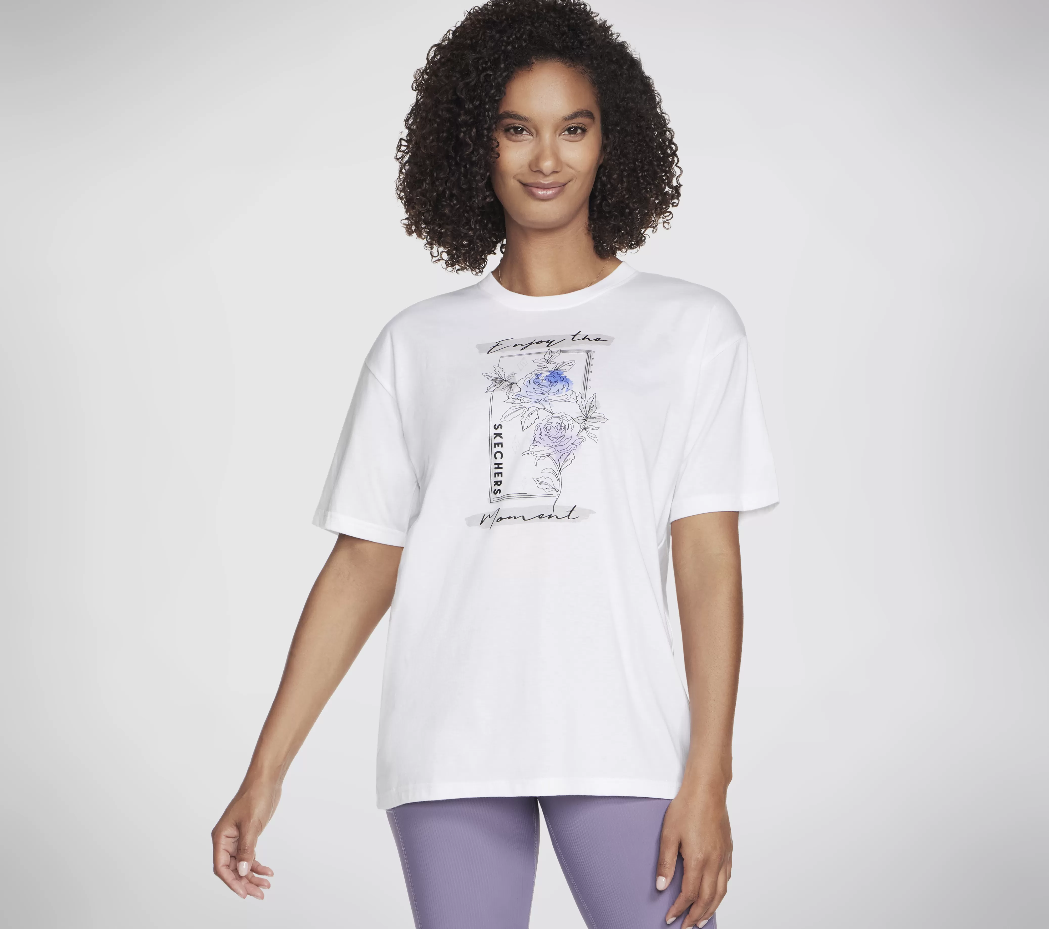 SKECHERS Winter Blooms Everybody Tee | Mujer Tops Y Partes De Arriba | Tops Y Partes De Arriba