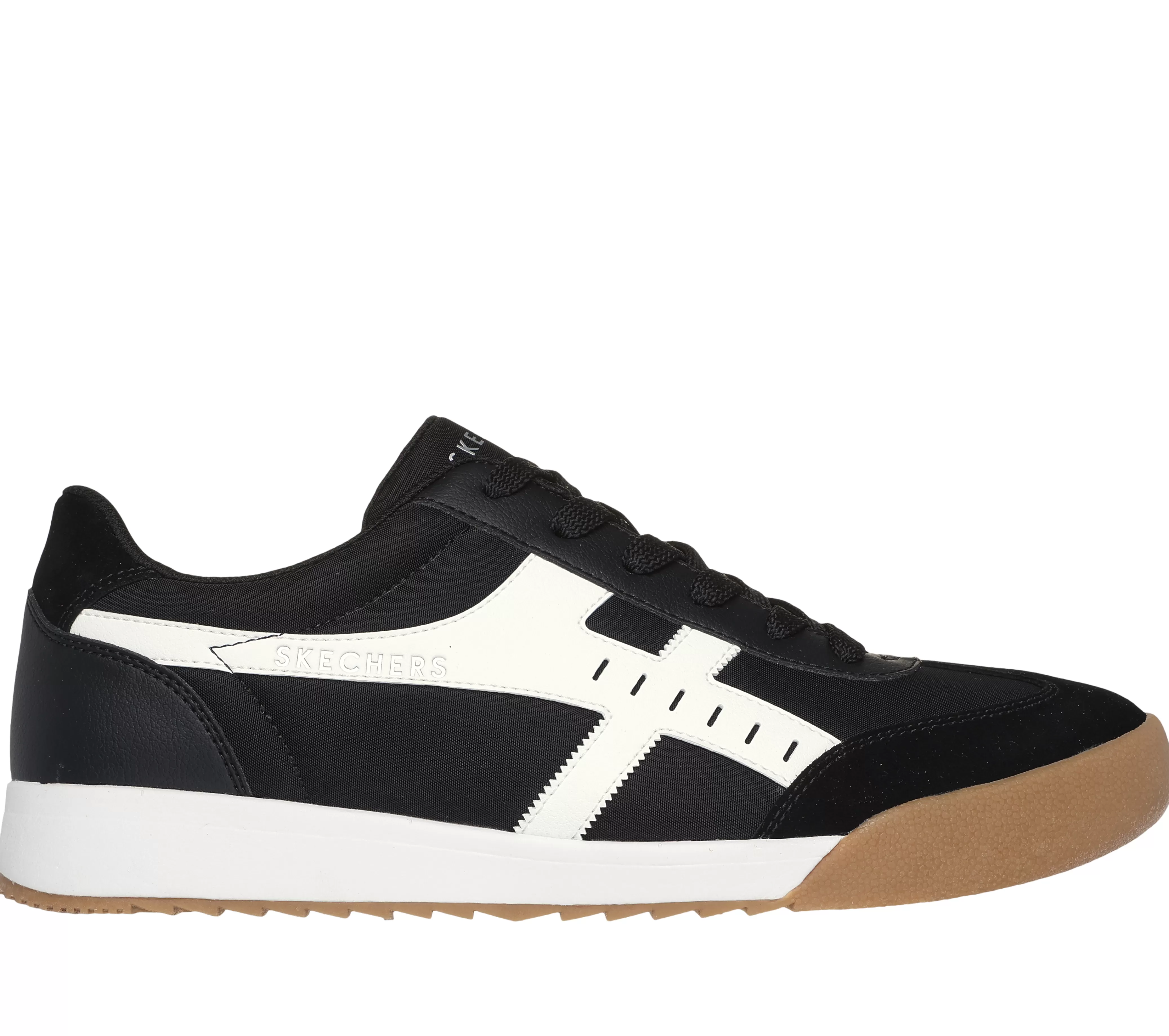 SKECHERS Zinger - Manzanilla Superado | Hombre Con Cordones | Zapatillas Casual